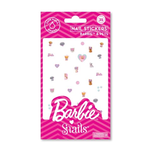 Naklejki na paznokcie dla dzieci Barbie Snails - Barbie & Pets