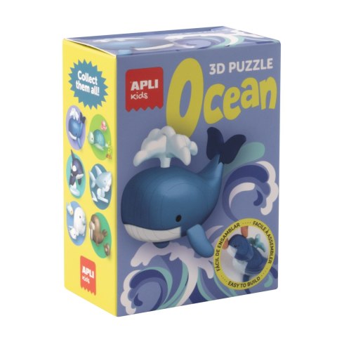 Puzzle 3D Apli Kids Ocean - Wieloryb