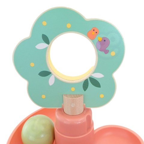 WOOPIE GREEN Drewniany Kulodrom Tor Kulkowy Sensoryczny Edukacyjny 6 el.