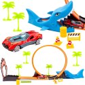 Wyrzutnia tor samochodowy dla dzieci auto akcesoria Rekin