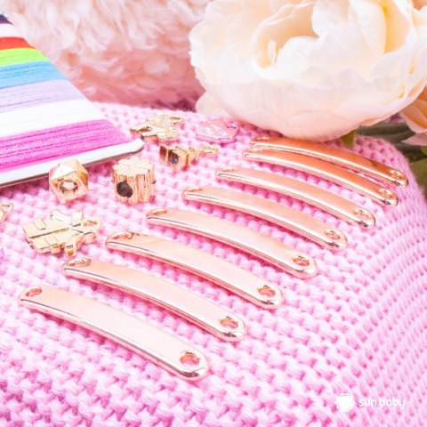 Zestaw kreatywny do robienia biżuterii Zawieszki koraliki - bransoletka 7 szt. & obręcz 8 szt.