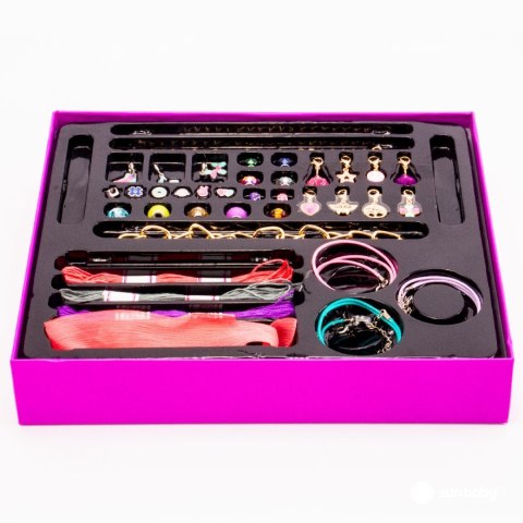 Zestaw kreatywny do robienia biżuterii Zawieszki koraliki - bransoletka