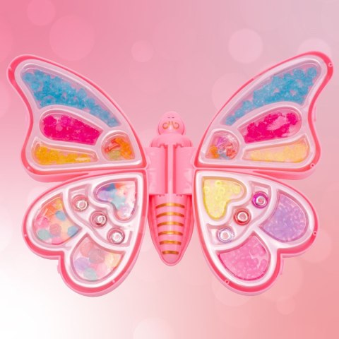 Zestaw kreatywny do robienia bransoletek naszyjników biżuterii koraliki charmsy make up Motyl 1