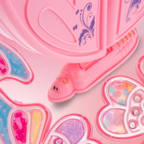 Zestaw kreatywny do robienia bransoletek naszyjników biżuterii koraliki charmsy make up Motyl 1