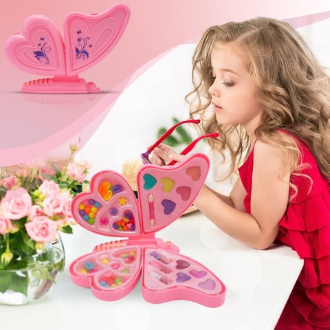 Zestaw kreatywny do robienia bransoletek naszyjników biżuterii koraliki charmsy make up Motyl 2