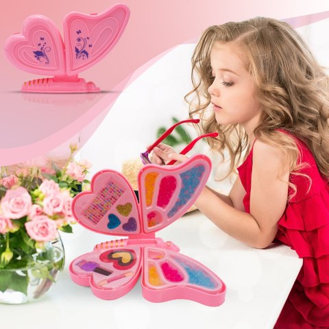 Zestaw kreatywny do robienia bransoletek naszyjników biżuterii koraliki charmsy make up Motyl 4