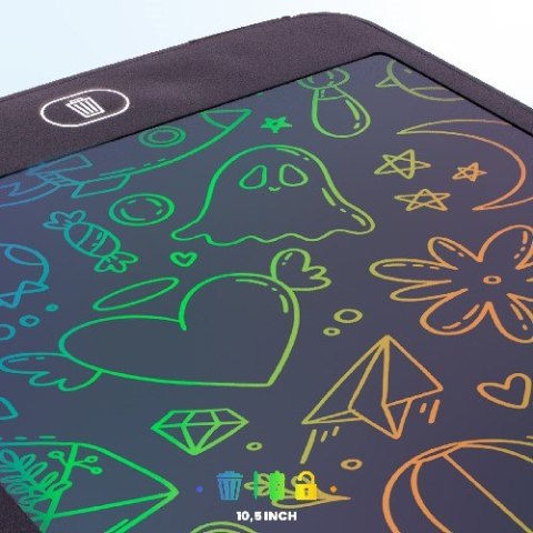 Znikopis Tablet graficzny do rysowania 10 cali + rysik multikolor Sun Baby niebieski