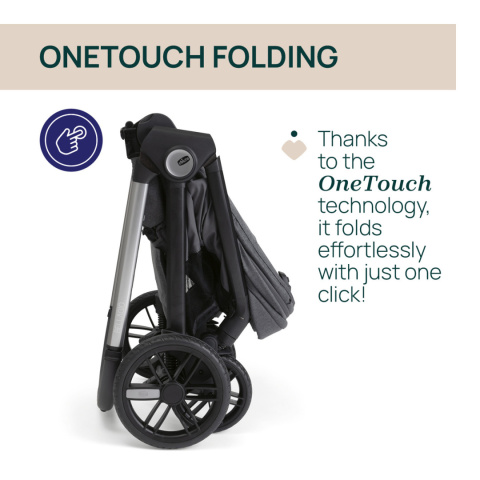 BELLAGIO Chicco wózek wielofunkcyjny wersja spacerowa do 22 kg - Black Satin