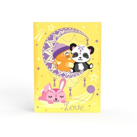 Box Candiy, zestaw artystyczny Szydełkowe zwierzątka