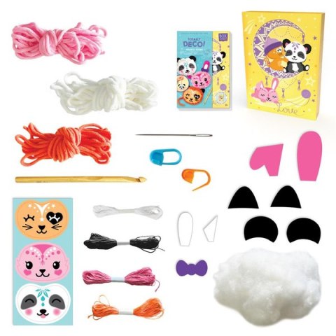 Box Candiy, zestaw artystyczny Szydełkowe zwierzątka