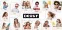 Okulary przeciwsłoneczne Dooky Gili 2w1 PINK 0-3 l