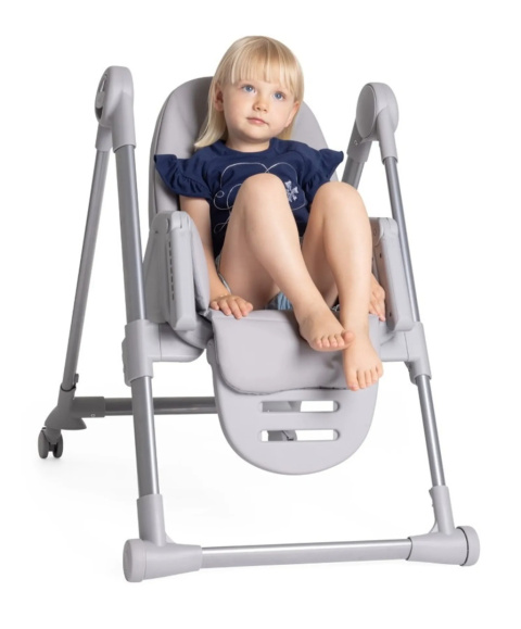 POLLY ARMONIA Chicco 0-40kg krzesełko do karmienia 3w1 - Steel