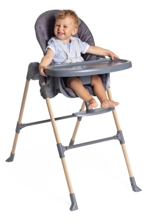 POLLY ESSENTIAL Chicco krzesełko do karmienia - Coal