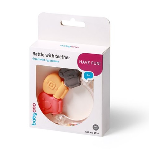 B.O.1595 Grzechotka z gryzakiem