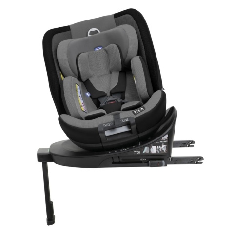 EVERONE i-Size Chicco fotelik samochodowy 40-150 cm 0-36 kg - Grey Black