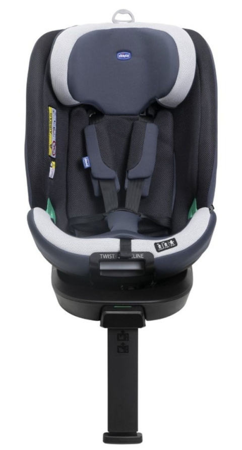 EVERONE i-Size Chicco fotelik samochodowy 40-150 cm 0-36 kg - Silver Ink