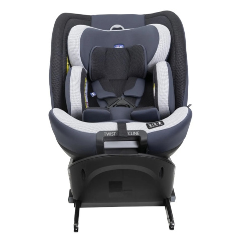 EVERONE i-Size Chicco fotelik samochodowy 40-150 cm 0-36 kg - Silver Ink