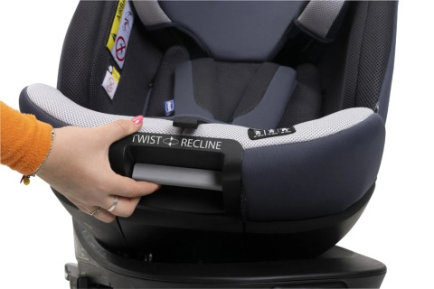 EVERONE i-Size Chicco fotelik samochodowy 40-150 cm 0-36 kg - Silver Ink