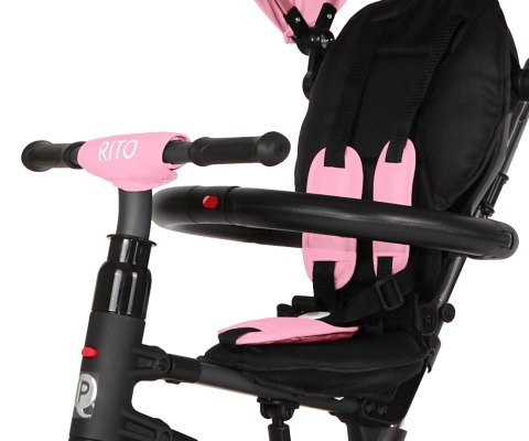 MILLY MALLY 3837 Qplay Rowerek trójkołowy Rito pink