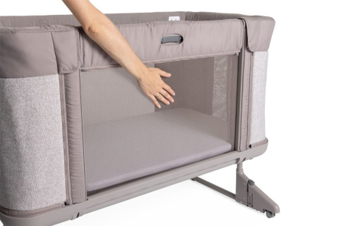 NEXT 2 ME FOREVER Chicco Łóżeczko dostawne 0m+ Next2Me ALMOND