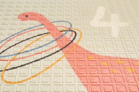 Toyz Mata wielofunkcyjna DINOZAURY Toyz z pianki XPE 200 x 180