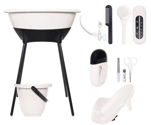 Zestaw kąpielowy 8 elem. LUMA Silk Oat