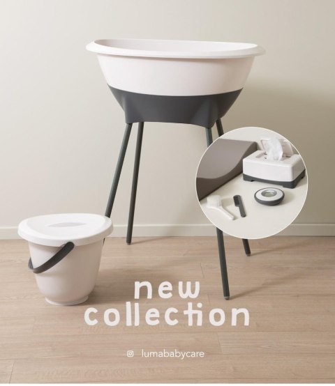 Zestaw kąpielowy 8 elem. LUMA Silk Oat