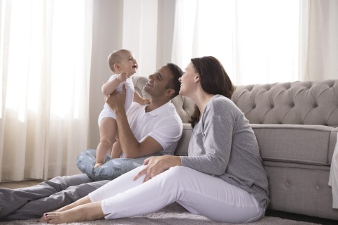 BOPPY Chicco poduszka rogal do karmienia dzieci - Clouds