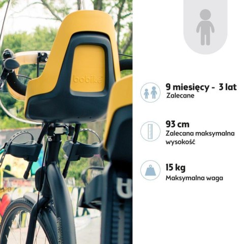 Fotelik row. Bobike ONE mini NEW Mighty Mustard