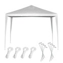 Pawilon ogrodowy namiot imprezowy handlowy altana biała 3 x 3m