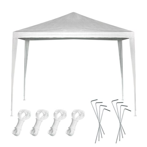 Pawilon ogrodowy namiot imprezowy handlowy altana biała 3 x 3m
