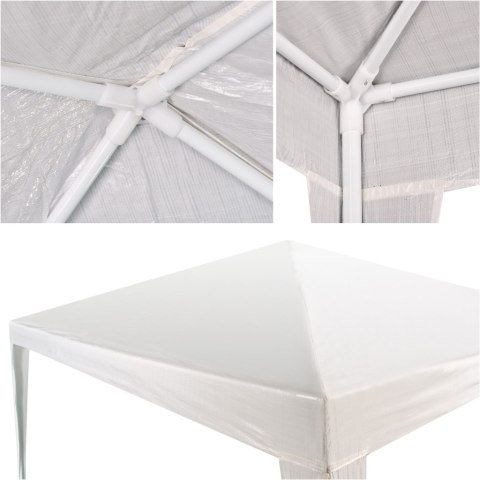 Pawilon ogrodowy namiot imprezowy handlowy altana biała 3 x 3m