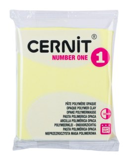 Modelina Cernit Pastelowo Żółta 56 g