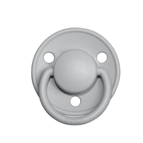 BIBS DE LUX 2-PACK CLOUD & BLACK Smoczek uspokajający silikonowy ONE SIZE