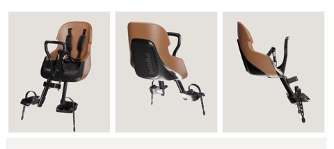 Fotelik row. exclusive Mini EVOLVE cinnamon brown