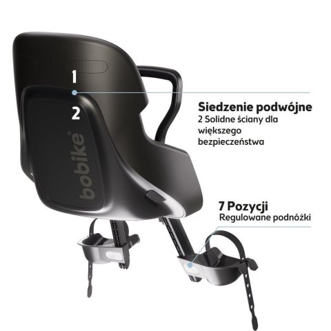 Fotelik row. exclusive Mini EVOLVE urban black