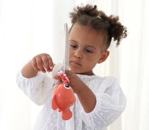 Łowienie rybek zabawka do kąpieli TOLO Bio 18m+