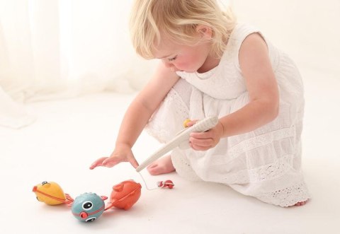 Łowienie rybek zabawka do kąpieli TOLO Bio 18m+