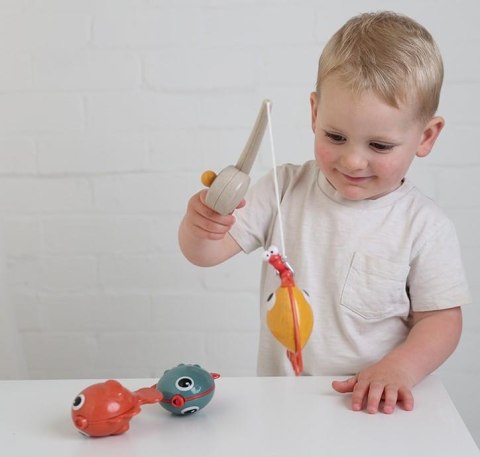 Łowienie rybek zabawka do kąpieli TOLO Bio 18m+