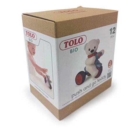 Miś Push and Go TOLO Bio 12m+