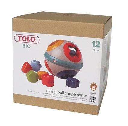 Piłka sorter kształtów TOLO Bio 12m+