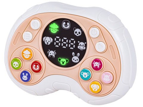 Zabawka Na Pamięć KONTROLER BEŻOWY Gamepad Edukacyjna gra dla dzieci Pad Konsola