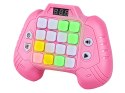 Zabawka Na Pamięć KONTROLER RÓŻOWY Gamepad Edukacyjna gra dla dzieci Pad Konsola Memory 16 klawiszy