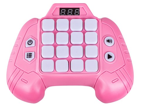 Zabawka Na Pamięć KONTROLER RÓŻOWY Gamepad Edukacyjna gra dla dzieci Pad Konsola Memory 16 klawiszy