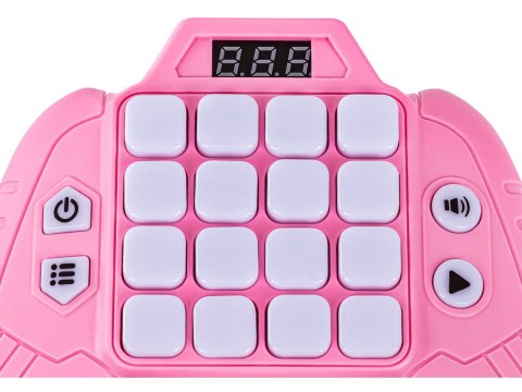 Zabawka Na Pamięć KONTROLER RÓŻOWY Gamepad Edukacyjna gra dla dzieci Pad Konsola Memory 16 klawiszy