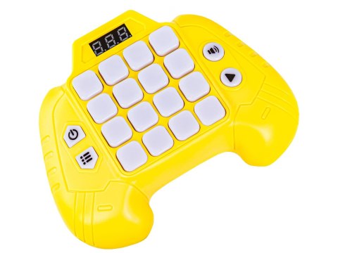 Zabawka Na Pamięć KONTROLER ŻÓŁTY Gamepad Edukacyjna gra dla dzieci Pad Konsola Memory 16 klawiszy