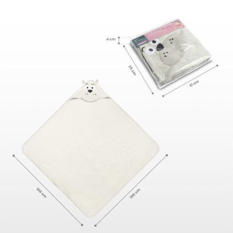 WATERFRIENDS OKRYCIE KĄPIELOWE 100x100 KROKODYL GREEN SENSILLO