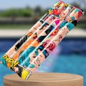 BESTWAY MATERAC DMUCHANY DO PŁYWANIA PLAŻOWY NA BASEN KOMIKS 183cm