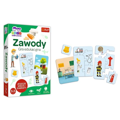 Gra Edukacyjna Zawody Mały Odkrywca Trefl 01951