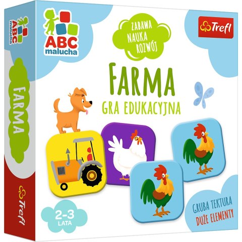 Gra edukacyjna dla dzieci Farma ABC Malucha Trefl 01944